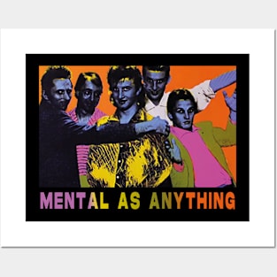 Mental as anything Posters and Art